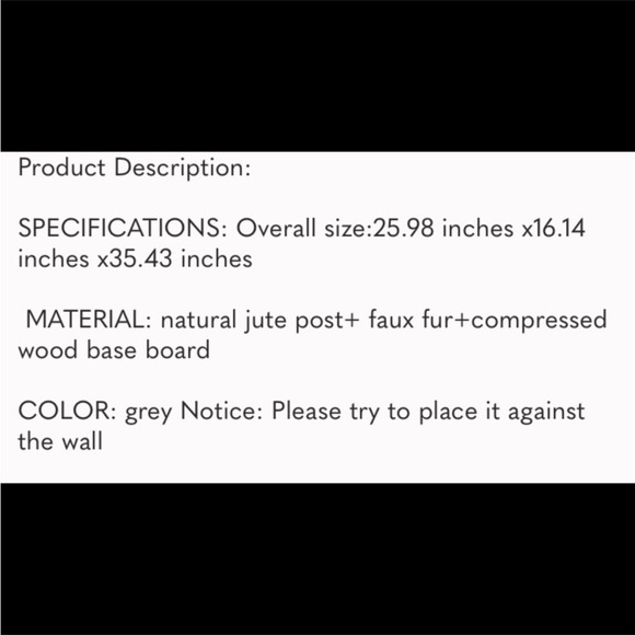 Cat tower Furniture Jute-Covered Scratching Posts with a Ball Active - Picture 7 of 7